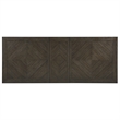 Koa 84-102 Inch Dining Table-Extendable 8 Seater Rectangular-Brown Wood