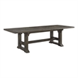 Koa 84-102 Inch Dining Table-Extendable 8 Seater Rectangular-Brown Wood