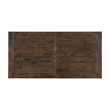 Rick Dining Table-79 Inch Rectangular Top-Natural Brown Rubberwood