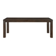 Harry Dining Table-Straight Legs-Rectangular Brown Acacia 79 Inch