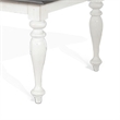 Orso Dining Table-White Mindi Wood-Rectangular Extendable 60-84 Inch