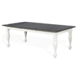 Orso Dining Table-White Mindi Wood-Rectangular Extendable 60-84 Inch