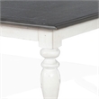 Orso Dining Table-White Mindi Wood-Rectangular Extendable 60-84 Inch