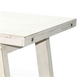 Rena Dining Table with Turnbuckles-74 Inch Mahogany Wood