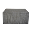 Rydan Coffee Table - 33 Inch Square Block Top - Mango Wood