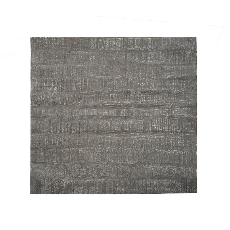 Rydan Coffee Table - 33 Inch Square Block Top - Mango Wood