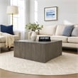 Rydan Coffee Table - 33 Inch Square Block Top - Mango Wood