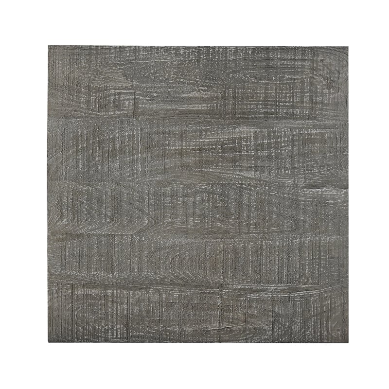 Rydan Side End Table - 19 Inch Square Block Top - Mango Wood