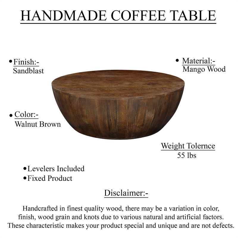 Arthur Coffee Table - 35.5