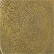 Terminus Coffee Table- 36 Inch Round Bowl Base with Hand Etched Texture