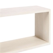 Keli 52 Inch Sofa Console Table- Mango Wood Handcrafted Open Frame
