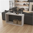 Keli 52 Inch Sofa Console Table- Mango Wood Handcrafted Open Frame