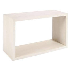 Keli 52 Inch Sofa Console Table- Mango Wood Handcrafted Open Frame