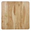 Cascade 32 Inch Coffee Table- Handcrafted Acacia- Square Top- Wide Panel Legs