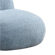 Wesie Deer Shaped Kids Chair- Sculpted Ear and Antlers- Blue Chenille