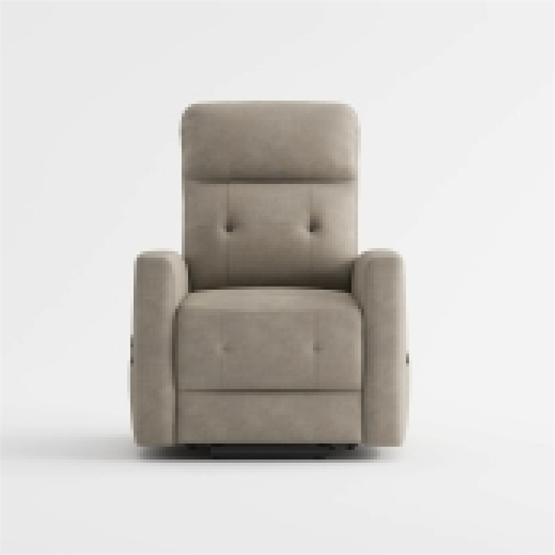 Woxo Power Lift Recliner Chair with Heat- Massage- Brown Microfiber