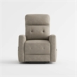 Woxo Power Lift Recliner Chair with Heat- Massage- Brown Microfiber