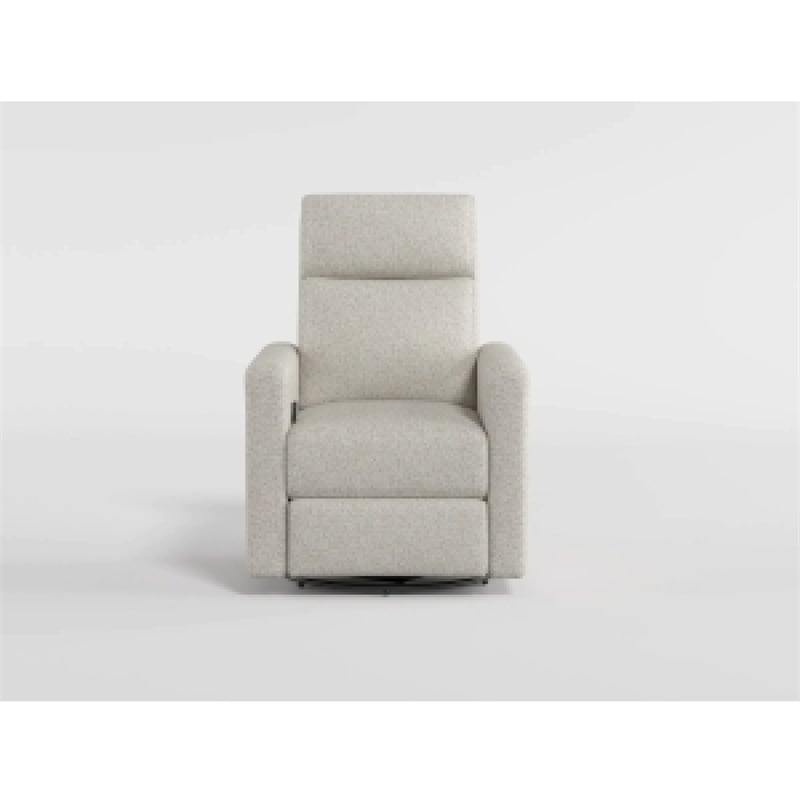 Yujo Recliner Chair- Manual- 30 Inch- Beige Chenille- 360 Swivel
