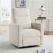 Yujo Recliner Chair- Manual- 30 Inch- Beige Chenille- 360 Swivel