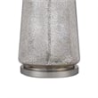 34 Inch Table Lamp Set of 2- White Shade- Glass Vase Shape and Metal Base