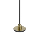 Lem 65 Inch Floor Lamp- Classic Lantern- Glass Shade- Bronze Metal Finish