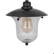 Lem 32 Inch Table Lamp- Classic Lantern- Glass Shade- Bronze Metal Finish