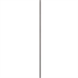 Sie 59 Inch Floor Lamp- Gray Linen Shade- Round Base- Silver Metal Pole