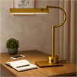 Hoso 18 Inch Desk Lamp- 2 USB Ports- AdjusDesk Bronze Metal Frame