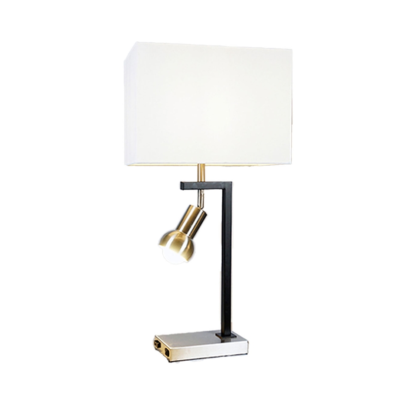 Limy 2pc Table Lamp Set- White Shade- Chrome and Black Frame- 29 Inch