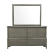 Beli 4 Pc Queen Size Bedroom Set- Button Tufted Headboard- Gray