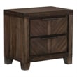 Bitsy Four Pc Queen Bedroom Set- V-Matched Planks- Distressed Espresso