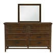 Zian Four Pc Queen Bedroom Set- Crown Molding-  Classic Grains