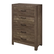 Ko Three Piece Full Size Bedroom Set- Panel Detailing- Metal Handles