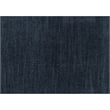 Rez Storage Ottoman- 40 Inch- Tufted Blue Chenille Cushion
