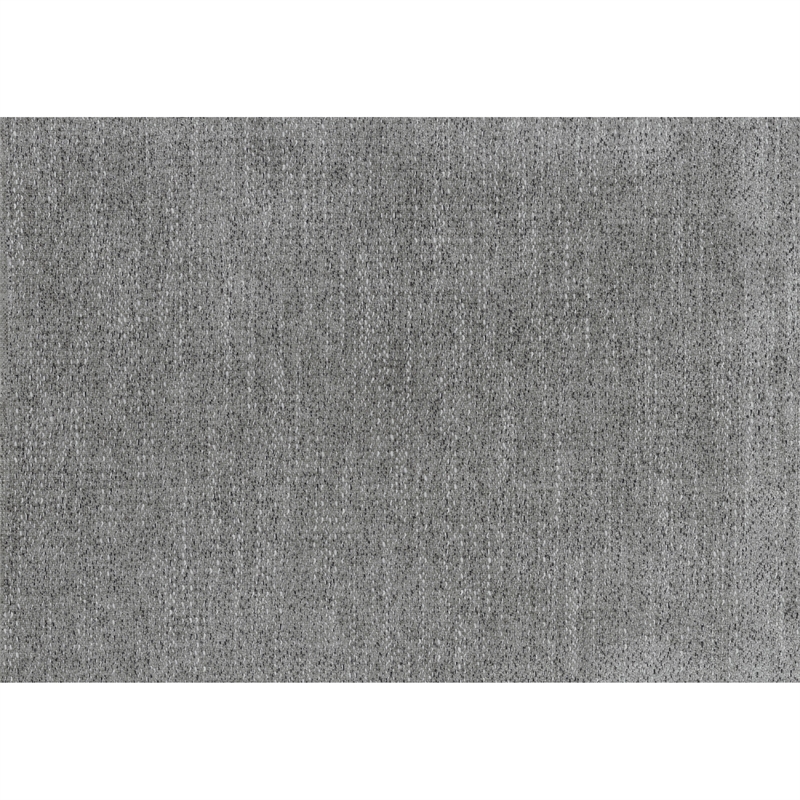 Rez Storage Ottoman- 40 Inch- Tufted Gray Chenille Cushion