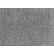 Rez Storage Ottoman- 40 Inch- Tufted Gray Chenille Cushion