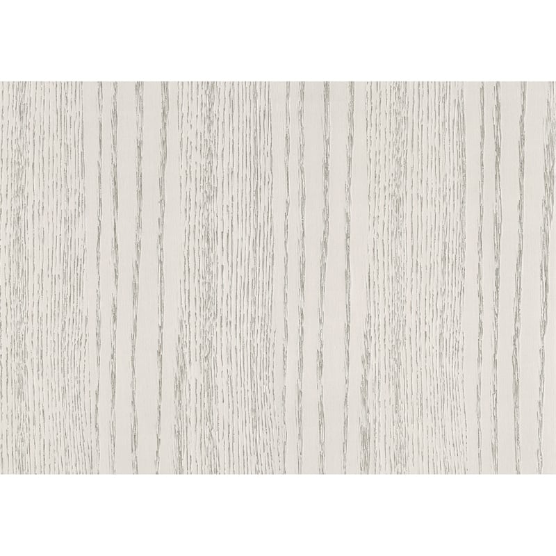 Rotu Nightstand- 2 Drawers Rope Molding- White Ash Veneer- 28 Inch