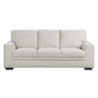 Meil 84 Inch Sofa- Beige Chenille- Nailhead Trim- Foam Cushions- Solid Wood