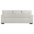 Meil 84 Inch Sofa- Beige Chenille- Nailhead Trim- Foam Cushions- Solid Wood