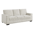 Meil 84 Inch Sofa- Beige Chenille- Nailhead Trim- Foam Cushions- Solid Wood