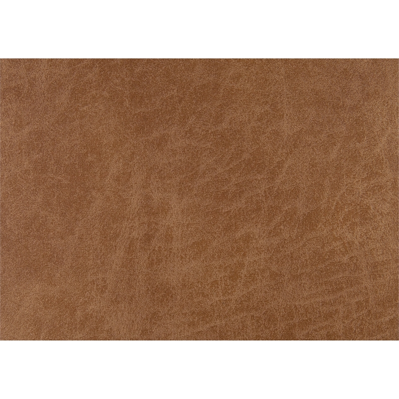 Coxi Sofa with 2 Bolster Pillows- Soft Brown Microfiber- 82 Inch