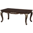 Croy 48 Inch Coffee Table- Rectangular Top- Cabriole Legs- Cherry Brown