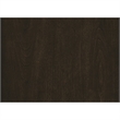 Berny End Table w Glass Top- Drawer- Shelf- Charcoal Brown 26 Inch