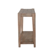 Lilly Sofa Table- 1 Shelf- Light Brown Mahogany- Rectangular 48 Inch
