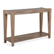 Lilly Sofa Table- 1 Shelf- Light Brown Mahogany- Rectangular 48 Inch