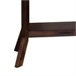 Odel Sofa Table- 1 Shelf- Dark Brown Mahogany- Rectangular 49 Inch