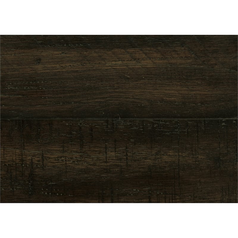 Tabby Lift-Top Coffee Table- Side Shelves and Caster Wheels- Brown