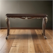 Croy 52 Inch Sofa Table- Classic Cabriole Legs- Cherry Brown
