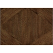 Nil 49 Inch Bench- Beige Polyester Upholstered Seat- Cherry Brown Wood