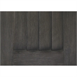 Wali 44 Inch Bench with Lift Top Storage- Plush Gray Cushioned Seat